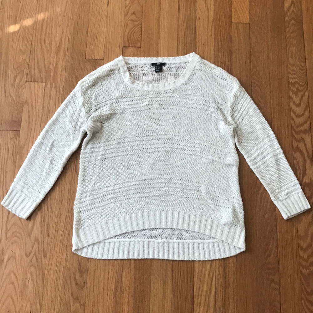 H and m sweater!